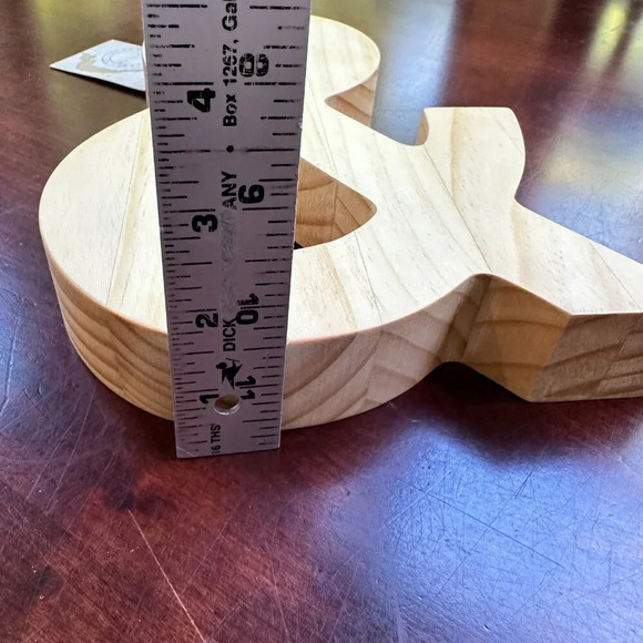 NWT Ampersand And Wood Wooden Sign Wall Hanging Picture - Picture 5 of 6